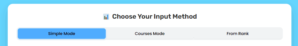 Enter GPA and size in Class Rank Calculator