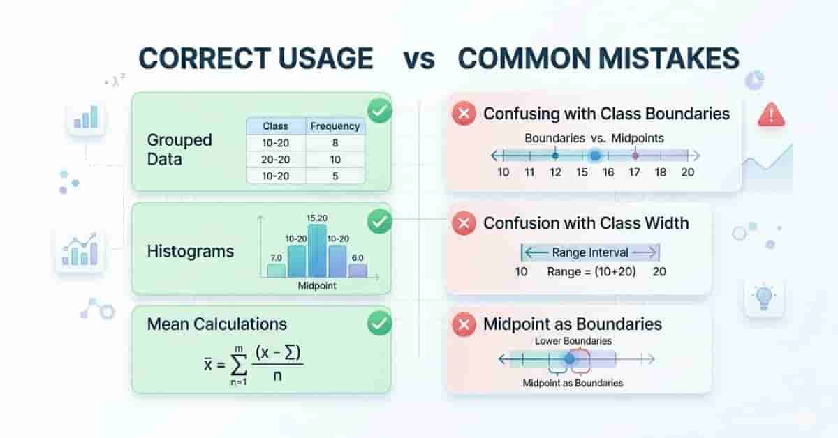 Class Midpoint Calculator: How to Calculate Midpoints in Statistics ...