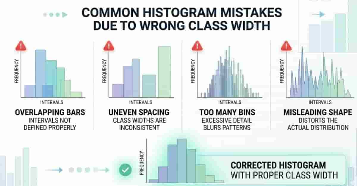 Calculate Class Width In A Histogram Step By Step Visual Guide 