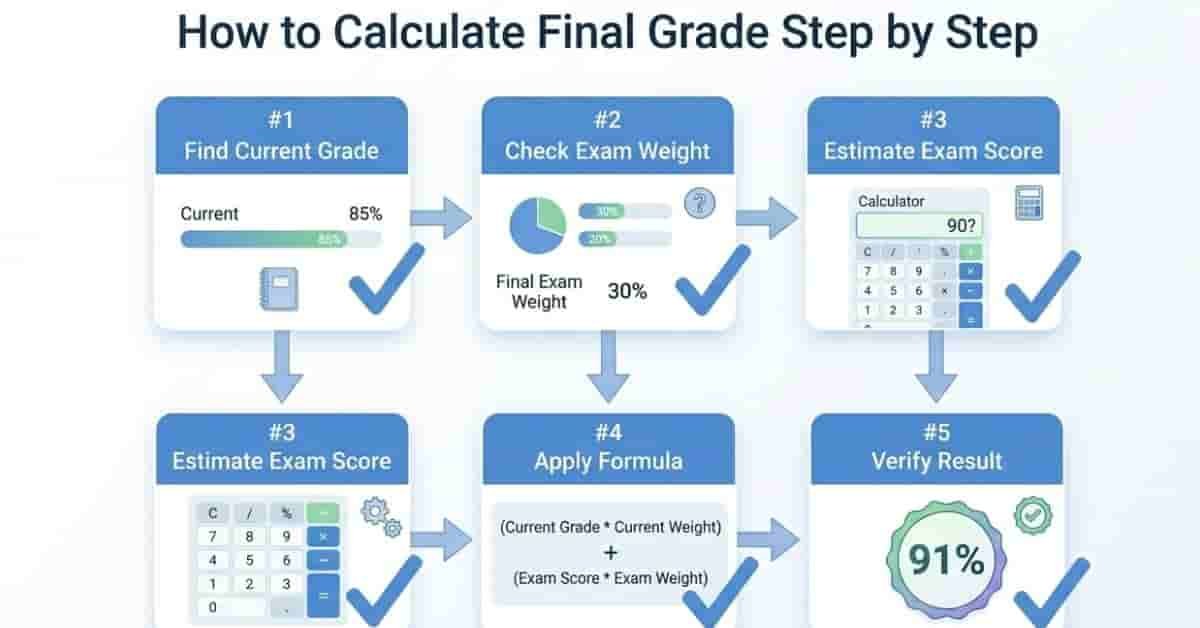 How to Calculate Final Grade (Step-by-Step Guide with Examples)